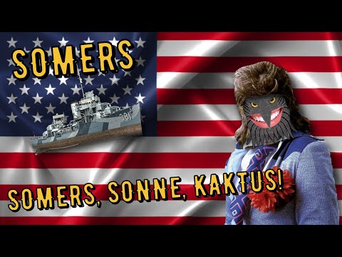 World of Warships Legends - SOMERS - Tier 7 - SOMERS, Sonne, Kaktus!  [deutsch/ gameplay]