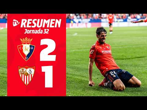 오사수나 VS 세비야 2:1 프리메라리가 스포츠하이라이트