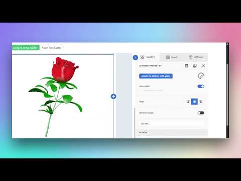 Creating and Editing an Email Template Using Drag & Drop Editor