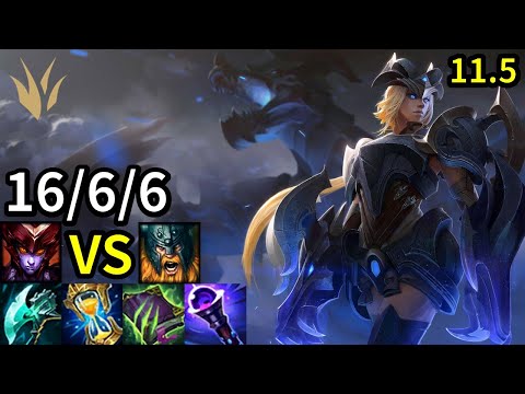 Shyvana Jungle vs Olaf - KR Grandmaster | Patch 11.5