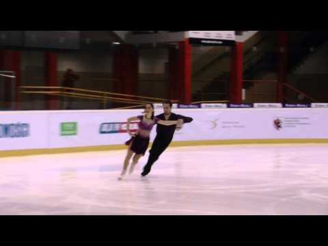 2 F Bernardi S Giacomelli ITA   FD Senior Ice Dance   MNNTC 2015