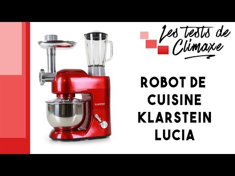 Test d'un robot de cuisine multifonctions Klarstein Lucia n°10006254