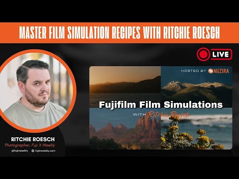 Master #FilmSimulations With Ritchie Roesch | Photography Masterclass | Nuzira