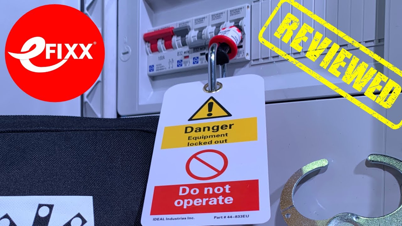 SAFE ISOLATION & LOCK OFF KIT - Electricians’ toolbox 🧰 essential