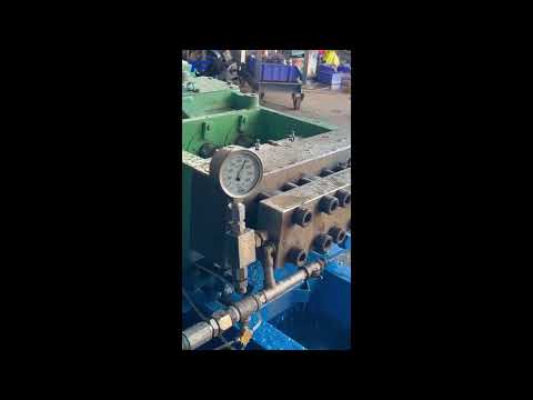 TEST MÁY PHUN NƯỚC SIÊU CAO ÁP NLP 2800 BAR CHO KHÁCH HÀNG