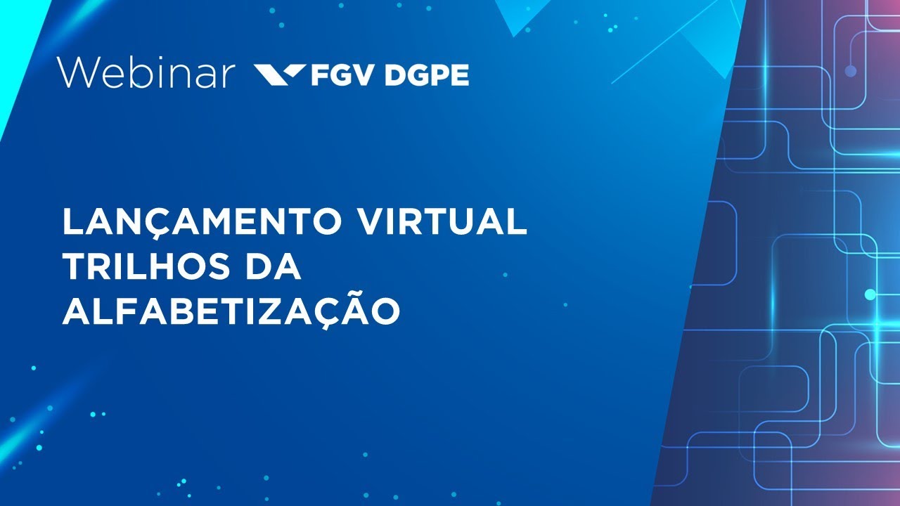 Webinar | Lançamento virtual Trilhos da Alfabetização