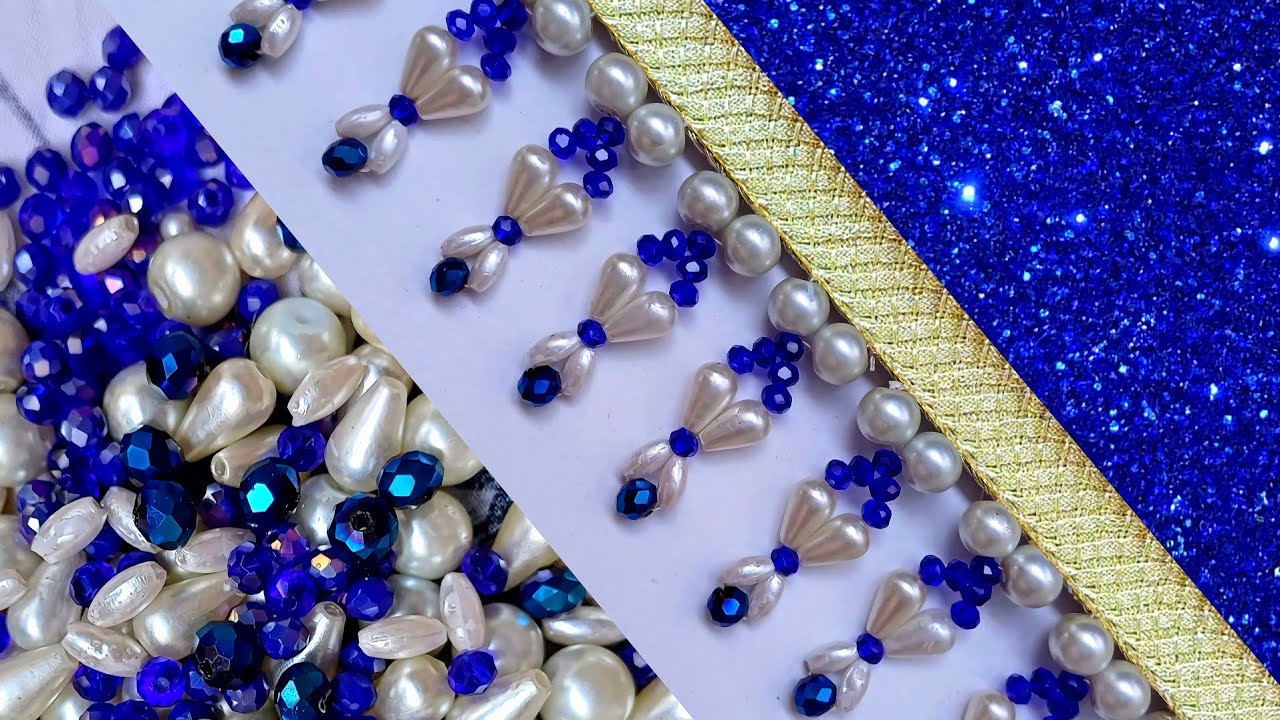 Learn new and up-to-date jewelry embroidery designs with me daily.#DIY💥💥💥