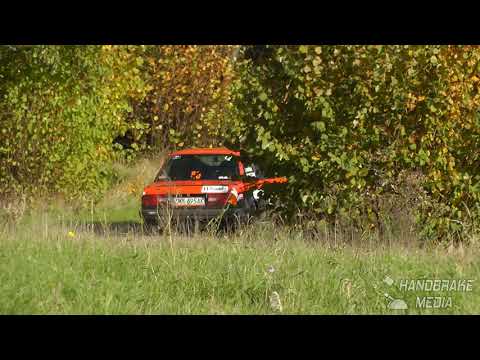 Leszek Dobrucki/Tomasz Brzozowski, BMW E30 - 1. Rajd Wilka - 19-20.10.2019
