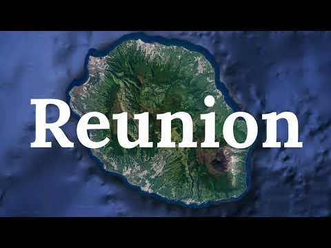 🏝️ GEOGRAPHY OF REUNION in 1 minute 🗺️