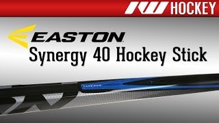 Video thumbnail for Easton Synergy 40 Hockey Stick Review by Ice Warehouse
