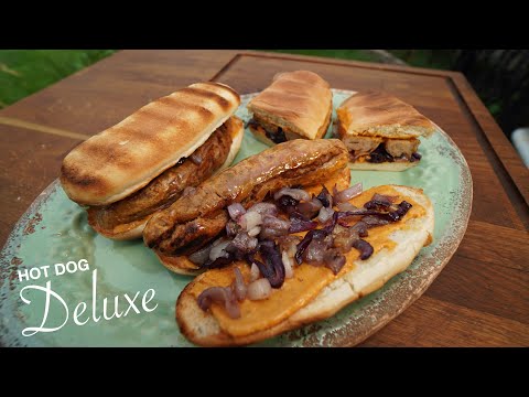 HOT DOG Deluxe mit Bratwurst | Triple Oak