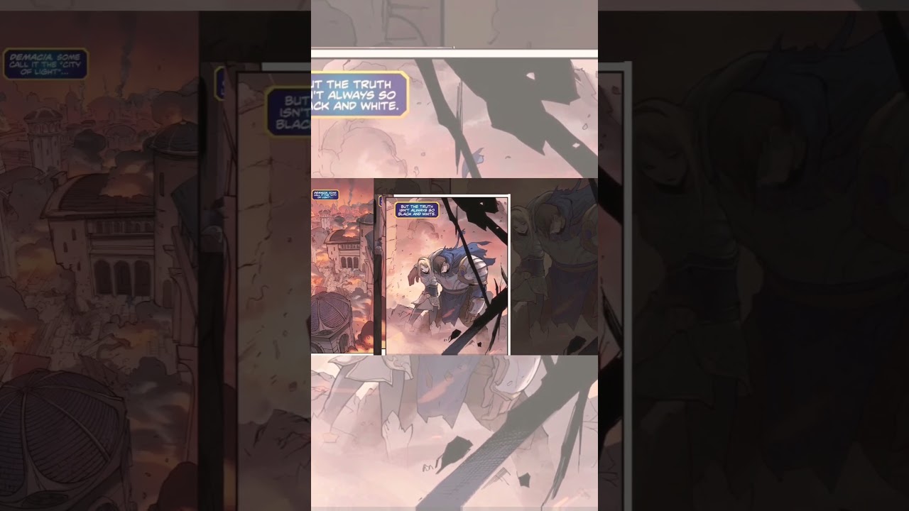 PAGE 1 LUX✨ COMIC, COMIC NARRATION  LEAGUE OF LEGENDS #leagueoflegends #lol #shorts #audiobook