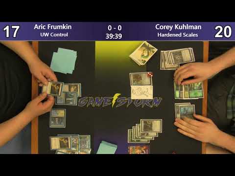 Aric Frumkin (UW Control) vs Corey Kuhlman (Hardened Scales) - Sunday Night Modern 7/28/19