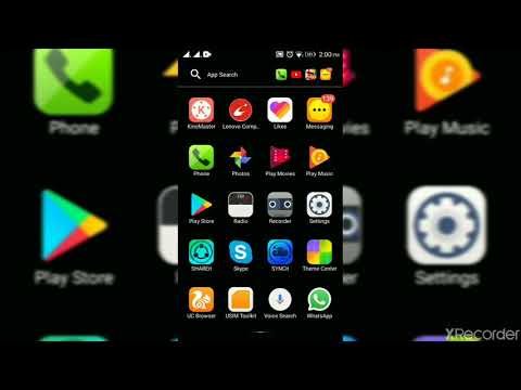 How to make folder in mobile Lenovo k6