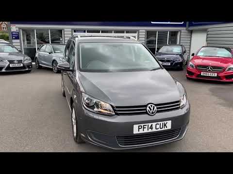 2014 '14' VOLKSWAGEN TOURAN 1.6 TDI BLUEMOTION TECH SE DSG (7 SEATER)
