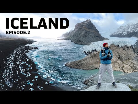 EP02 - First MARATHI Vlogger To Reach ICELAND🥶 Glacier Trek, Diamond Beach & The Lost Story🫣