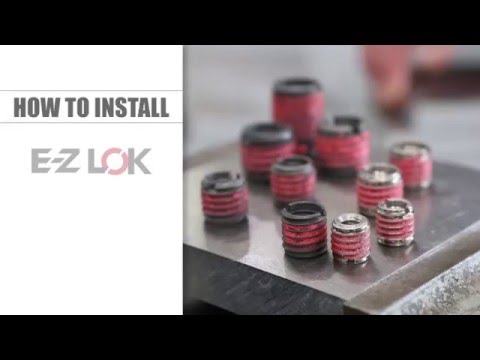 Part of a video titled How to Install Threaded Inserts for Metal - YouTube