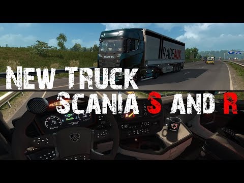 ETS2[1.30]New SCANIA S and R | شاحنه سكانيا الجديده