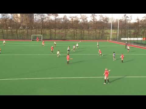 DEEL 1 van 4 MHCLeusden JD1 - Hilversum JD1- Hockeywebtv.nl