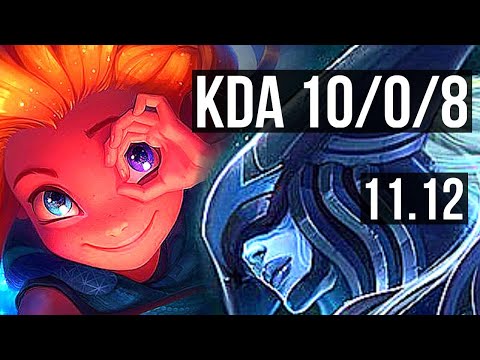 ZOE vs LISSANDRA (MID) | 10/0/8, Legendary, 700+ games, 900K mastery | KR Master | v11.12