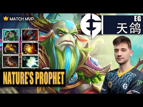 Nature's Prophet Safelane | EG.Arteezy | RTZ GOD IMBA 200 IQ HARD CARRY | 7.31d Gameplay Highlights