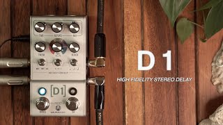 Video thumbnail for My UPGRADED Walrus Audio D1 V2 Delay PRESETS, and New STEREO FEATURES by Nobes Music