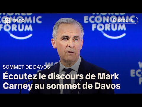 Listen to the speech by Mark Carney, Prime Minister of Canada, in Davos