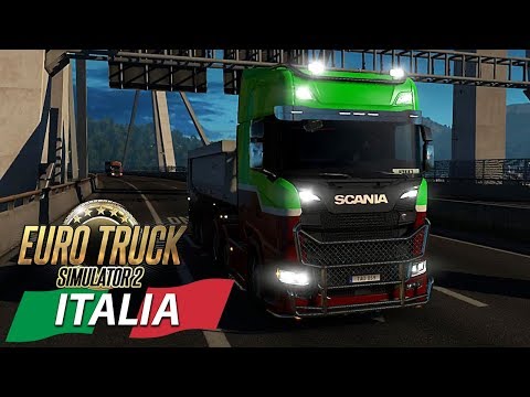 NUOVO SCANIA E SOLITO PODDY - DLC ITALIA - EURO TRUCK SIMULATOR 2 - GAMEPLAY ITA MULTIPLAYER