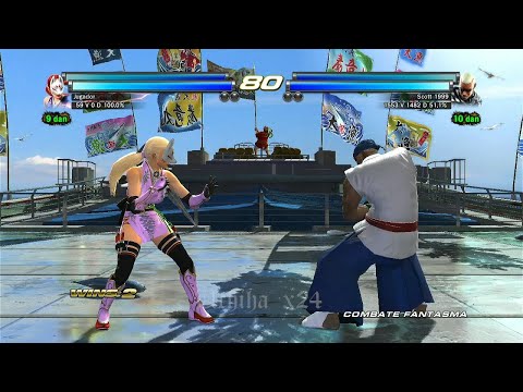 201_5 Kunimitsu y Yoshimitsu vs raven y Dragunov - Tekken Tag 2 ( Anakin-x24 ) PS3 OffLine v1