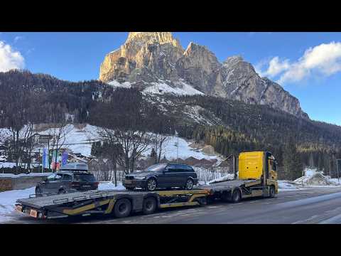 Winter route to Austria & Italy - Vlog 185