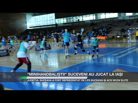 “Minihandbaliștii” suceveni au jucat la Iași