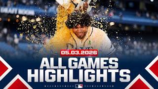Highlights from ALL GAMES on 5/3 (Yankees' 7-run inning, Rays walk it off, MORE!)