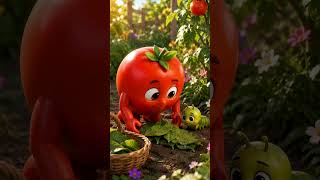 Download lagu Tomat Menolong Ulat Kecil yang Kelaparan 🍅🐛 #ceritaanak #animasi3d mp3