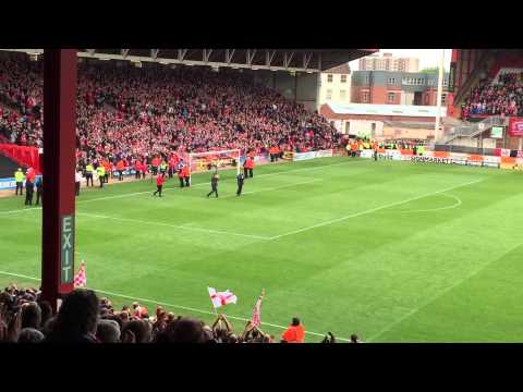 Bristol City League 1 Champions 2014/15 - Trophy Presentation