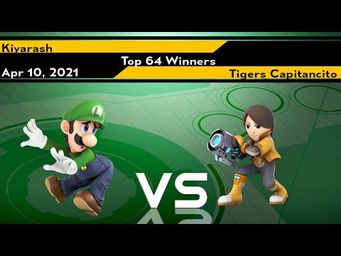 [Smash Ultimate] Return to Subspace (Top 64 Winners) - Tigers | Capitancito vs Kiyarash