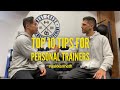 Top 10 Tips For Personal Trainers | #AskKenneth