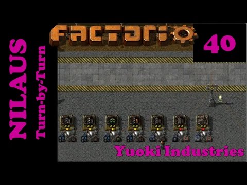 Lets Play Factorio S4E40 - Proft from War factories