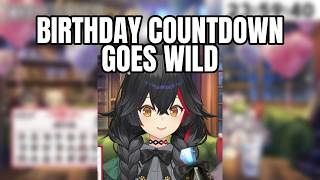 VTuber Sings Happy Birthday to Herself on Her Birthday | Ookami Mio