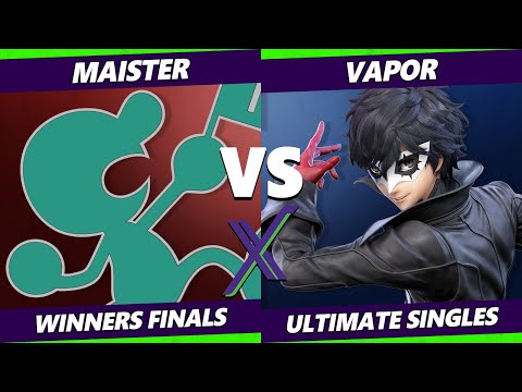 S@X 370 Online Winners Finals - Maister (Game & Watch) Vs. Vapor (Joker) Smash Ultimate - SSBU