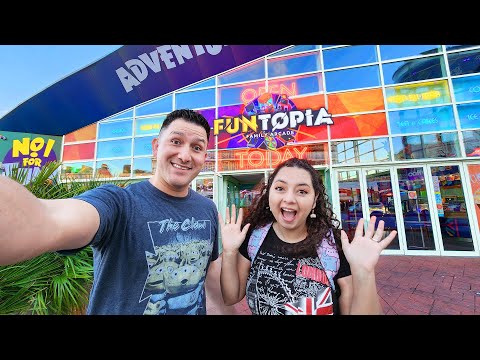 Exploring FUNTOPIA Arcade in Southend, England for the First Time!