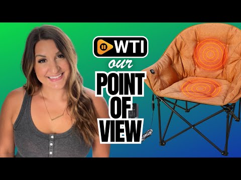 NUOLAN Premium Heated Camping Chair with Charger – Fast Heating - WTI product video review