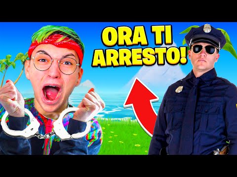 HO PRESO IN GIRO UN POLIZIOTTO su FORTNITE e LUI...😰