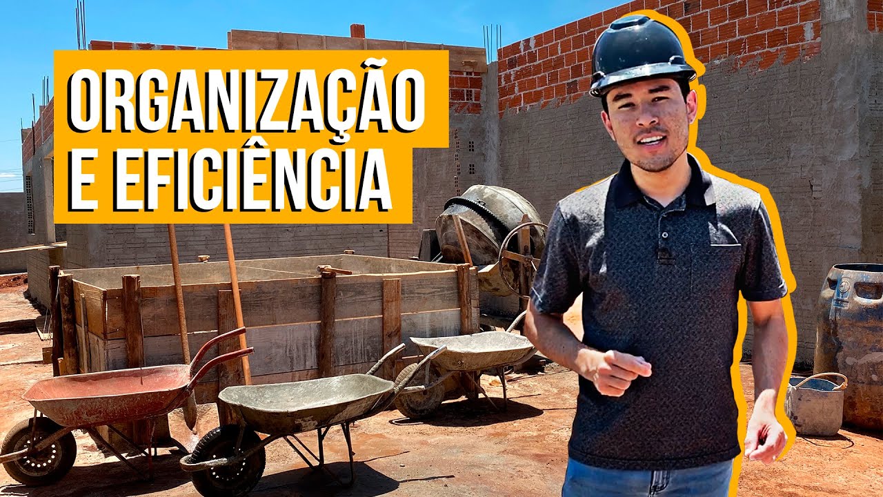 A OBRA mais ORGANIZADA que você vai VER HOJE | Casa de 150 m2