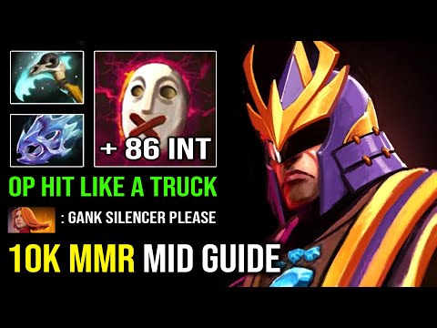How to Carry Mid Silencer Against 10K Pro Lina with +86 Perma INT Brutal Pure Glaives DPS Dota 2