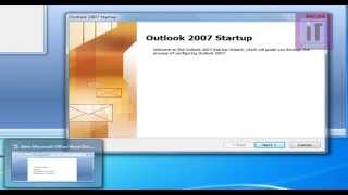 How to configure Microsoft Office outlook 2007