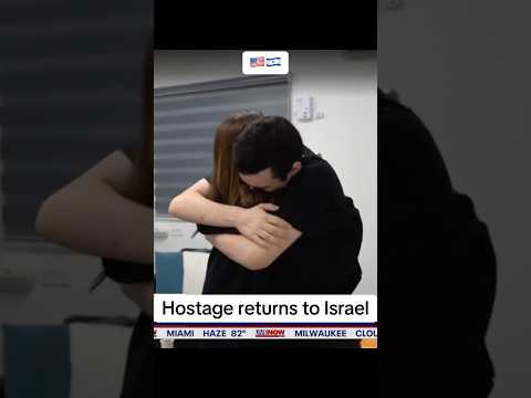 Video | Watch Israeli American Edan Alexander return after being held hostage in Gaza