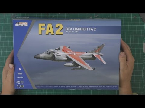 Kinetic 1/48 Harrier FA2 review