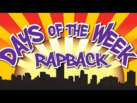 Days of the Week Rap Back | Learn the Days of the Week | Jack Hartmann