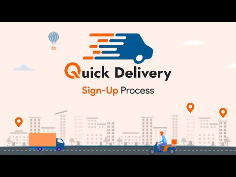 How to Sign Up for Quickdelivery 