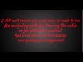 The Arsonist By New Years Day With Lyrics